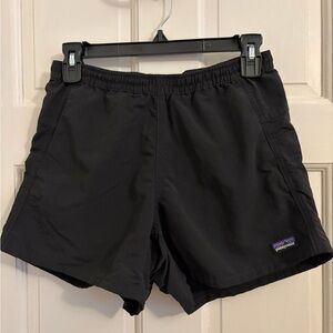 Patagonia Women's Baggies Shorts 4 inch inseam black size XS